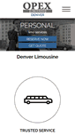 Mobile Screenshot of denver-limousines.net
